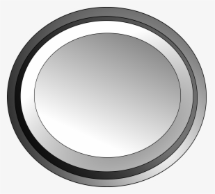 White Circle Button Clip Arts - Gri Yuvarlak Png, Transparent Png, Transparent PNG