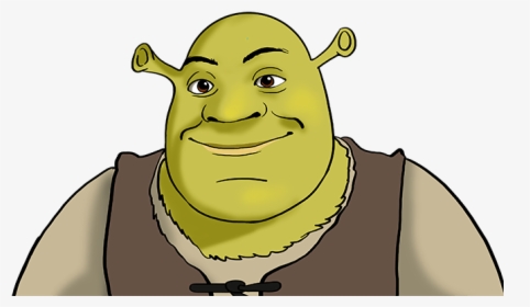 How To Draw Shrek - Draw Shrek Step By Step, HD Png Download, Transparent PNG