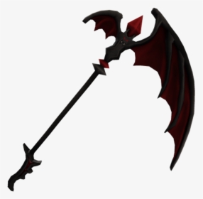 Roblox Red Black Bat Scythe Freetoedit - Roblox Assassin Bat Scythe, HD Png Download, Transparent PNG