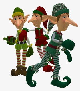 Christmas Elf Png Picture - Transparent Elves, Png Download, Transparent PNG