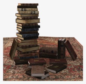 Book, Book Stack, Carpet, Stacked, Books, Literature - Book Stack, HD Png Download, Transparent PNG