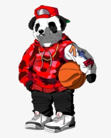 Sticker By Toonch - Supreme Panda, HD Png Download, Transparent PNG