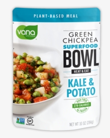 Green Chickpea Superfood Bowl - Vana Superfood Bowls, HD Png Download, Transparent PNG
