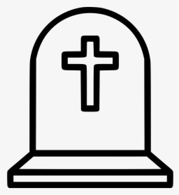 Cross Grave Church Graveyard - Grave Cross Cartoon Png, Transparent Png, Transparent PNG