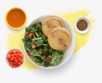 Kale & Pinto Bean Pupusa - Cherry Tomatoes, HD Png Download, Transparent PNG