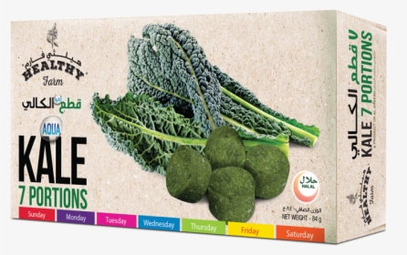 Vegetable - Aqua Kale 7 Portions, HD Png Download, Transparent PNG