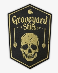 Large Graveyard Shift Patch - Graveyard Shift Font, HD Png Download, Transparent PNG