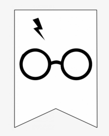 Transparent Harry Potter Broom Png - Harry Potter Glasses With Lightning Bolt, Png Download, Transparent PNG