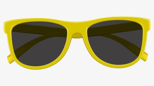 Transparent Harry Potter Glasses Png - Yellow Sunglasses Clipart, Png Download, Transparent PNG