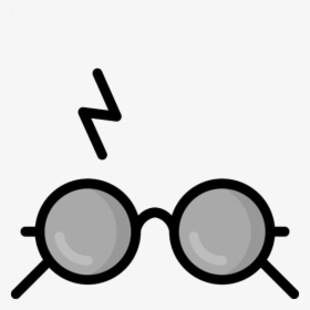 Harry Potter Glasses And Scar Png, Transparent Png, Transparent PNG