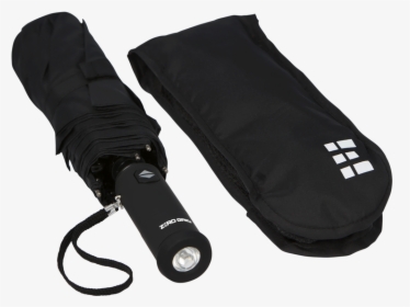 Compact Travel Umbrella With Flashlight - Umbrella, HD Png Download, Transparent PNG