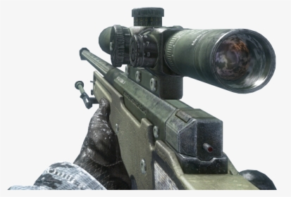 Clip Art Holding Gun Png - Black Ops Sniper Png, Transparent Png, Transparent PNG