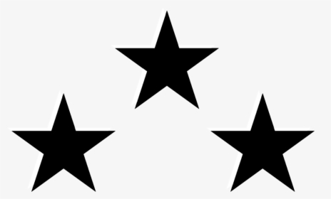 Stars Vector Png - Green Yellow Red Flag With Black Stars, Transparent Png, Transparent PNG
