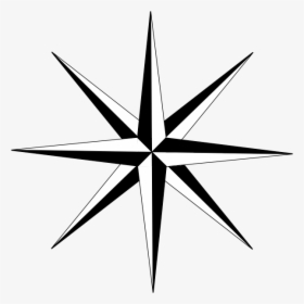 Transparent 6 Point Star Png - 8 Point Star Vector, Png Download, Transparent PNG