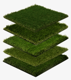 Stacked Artificial Grass - Lawn, HD Png Download, Transparent PNG