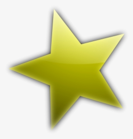 Star Svg Clip Arts - Star With Shadow Png, Transparent Png, Transparent PNG