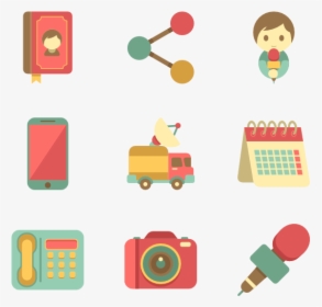 Communication And Media Retro - Retro Icons, HD Png Download, Transparent PNG