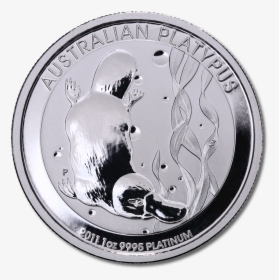 1 Oz Platypus Platinum Coin - Platinum Coin Png, Transparent Png, Transparent PNG