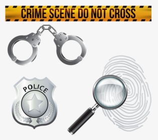 Police Crime Scene, Police Badge, Crime Tape - Crime Scene Tape Png, Transparent Png, Transparent PNG