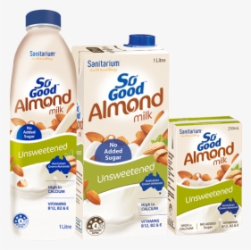 So Good Unsweetened Almond Milk, HD Png Download, Transparent PNG
