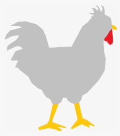 Rooster Chicken Computer Icons Clip Art - Chicken Clipart Png Icon Black And White, Transparent Png, Transparent PNG
