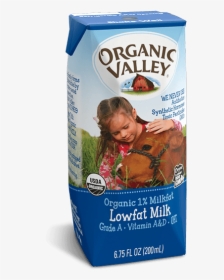 Organic Valley Single Serve Low Fat Milk, HD Png Download, Transparent PNG