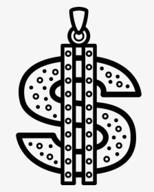 Bling Dollar Symbol, HD Png Download, Transparent PNG