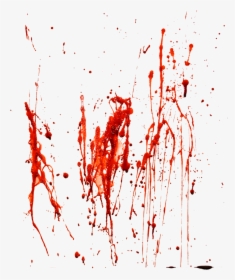 Blood Splatter Hand Png - Blood Bleeding Png, Transparent Png, Transparent PNG