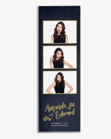 Elegant Photo Booth Strip Template Wedding, HD Png Download, Transparent PNG