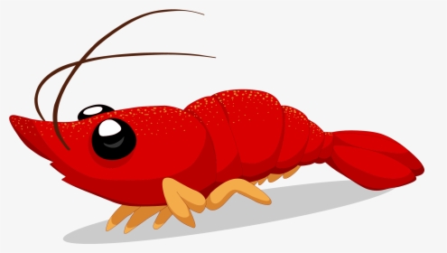 Crayfish Cartoon Illustration - Crayfish Cartoon, HD Png Download, Transparent PNG