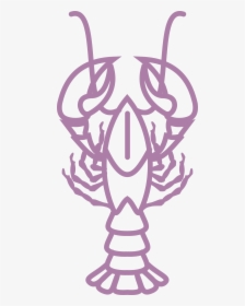 Lobster Clip Arts - Cartoon Drawing Lobster, HD Png Download, Transparent PNG