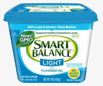 Butter Heartright Light Buttery Food Spread Margarine - Smart Balance Light Butter, HD Png Download, Transparent PNG