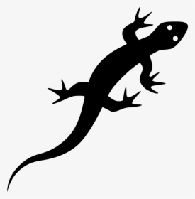 Lizard Reptile Green Iguana Vector Graphics Illustration - Lizard Icon, HD Png Download, Transparent PNG