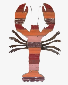 Folk Art Maine Lobster - Crab, HD Png Download, Transparent PNG
