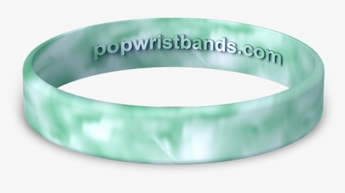 Green And White Swirl Wristbands, HD Png Download, Transparent PNG