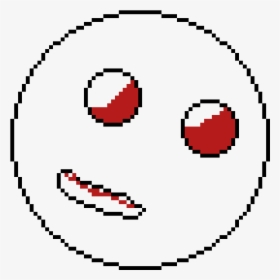 Transparent Scary Face Png - Pixel Art Water Balloon, Png Download, Transparent PNG