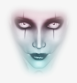 #face #scary #mask #gradient - Transparent Horror Face, HD Png Download, Transparent PNG