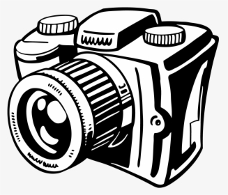 Camera Clipart License Not For Commercial Use In Other - Camera Black & White, HD Png Download, Transparent PNG
