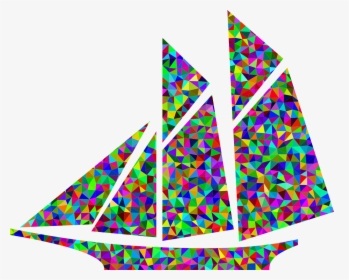 Sailboat Silhouette, HD Png Download, Transparent PNG
