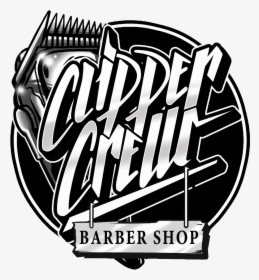 Clipper Crew Barber Shop Logo, HD Png Download, Transparent PNG