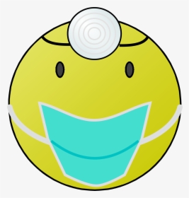 Doctor Smiley Clip Arts - Doctor Emoji, HD Png Download, Transparent PNG