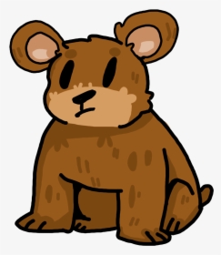 Brown Bear Furry Pencil - Furry Bear Clipart, HD Png Download, Transparent PNG