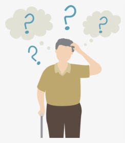 Forgetful Old Person, HD Png Download, Transparent PNG