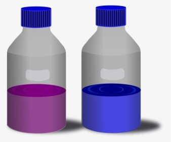 Pill Bottle Clipart - Reagent Bottle Clipart, HD Png Download, Transparent PNG