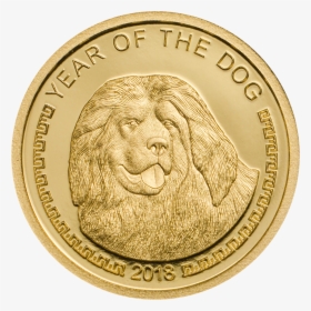 5 Gram Mongolia Year Of The Dog - Solomon Islands Gold Coins, HD Png Download, Transparent PNG