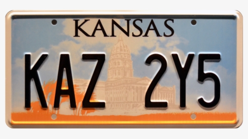 Kansas License Plate, HD Png Download, Transparent PNG