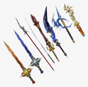 Dissidia 012 Gilgamesh Weapons - Gilgamesh Final Fantasy Sword, HD Png Download, Transparent PNG