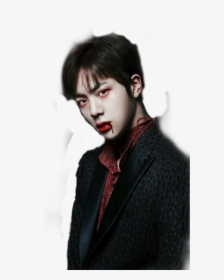 #vampire #bts #kpop #jin 💙💙💙👌 - Jin Vampire, HD Png Download, Transparent PNG