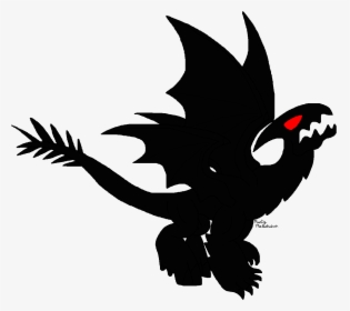 Dragon Silhouette Legendary Creature Supernatural Clip - Illustration, HD Png Download, Transparent PNG