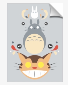 Totoro Party - My Neighbor Totoro, HD Png Download, Transparent PNG